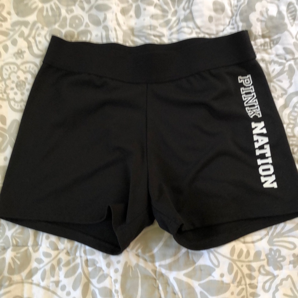 SALE!Never worn PINK compression shorts